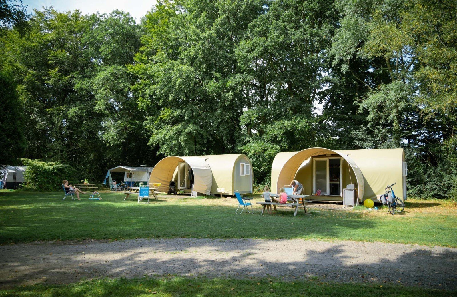 Tent verblijf op glamping in Groningen
