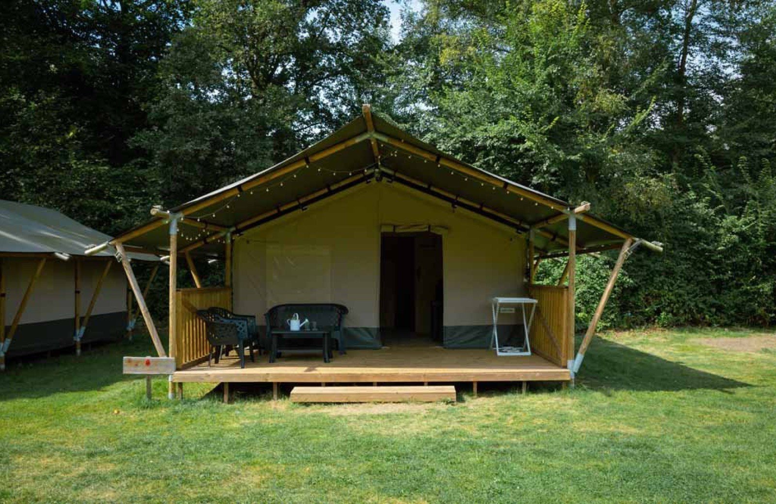 Safaritent op glamping in Groningen